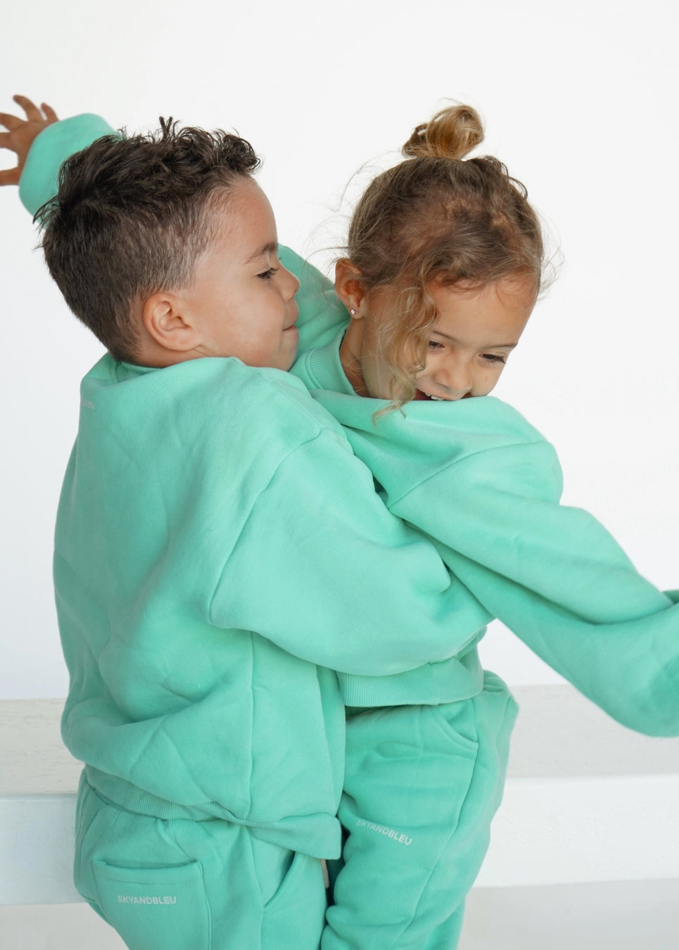 Fleece Jogger Set | Turquoise