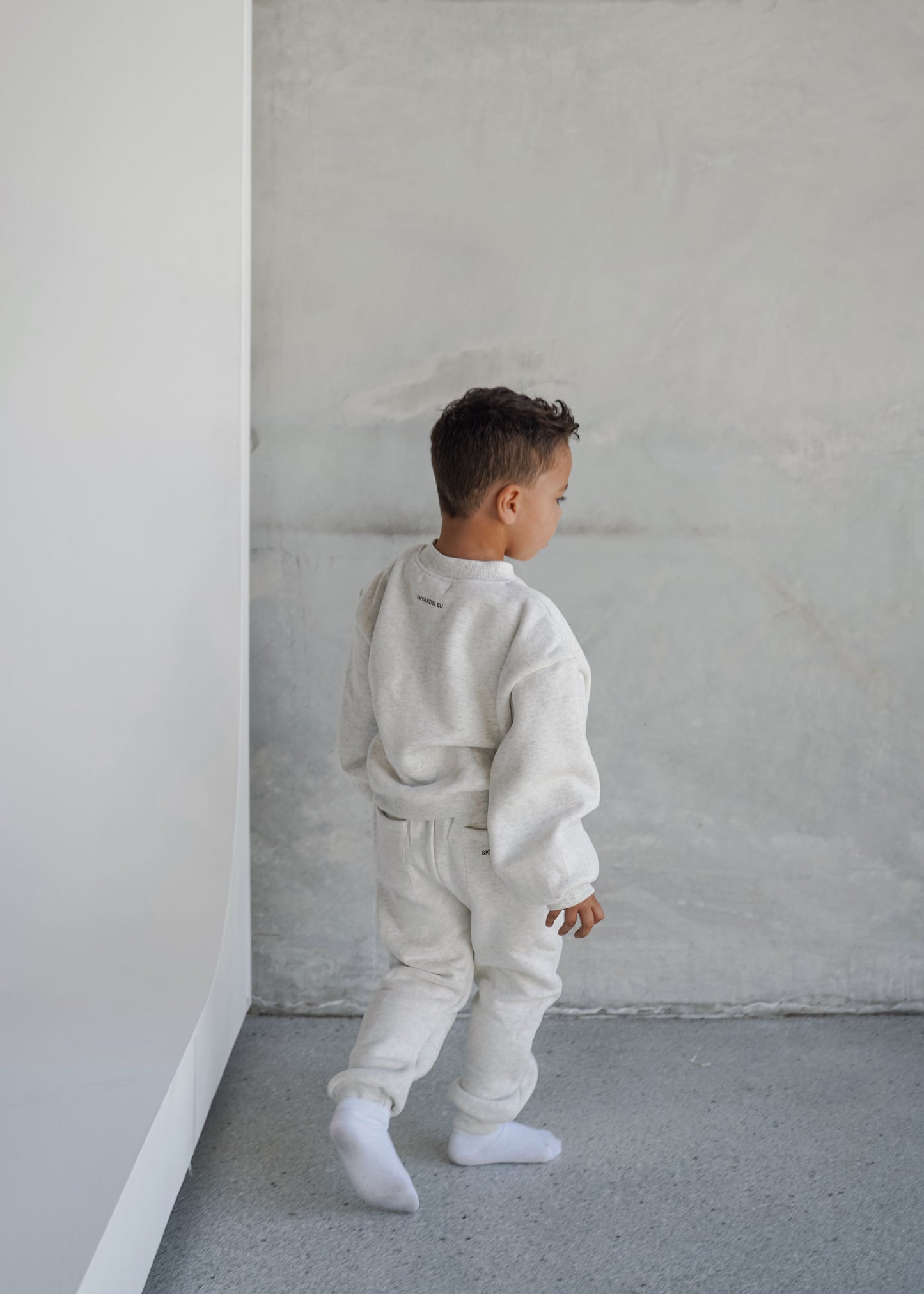 Fleece Jogger Set | Grey Marl