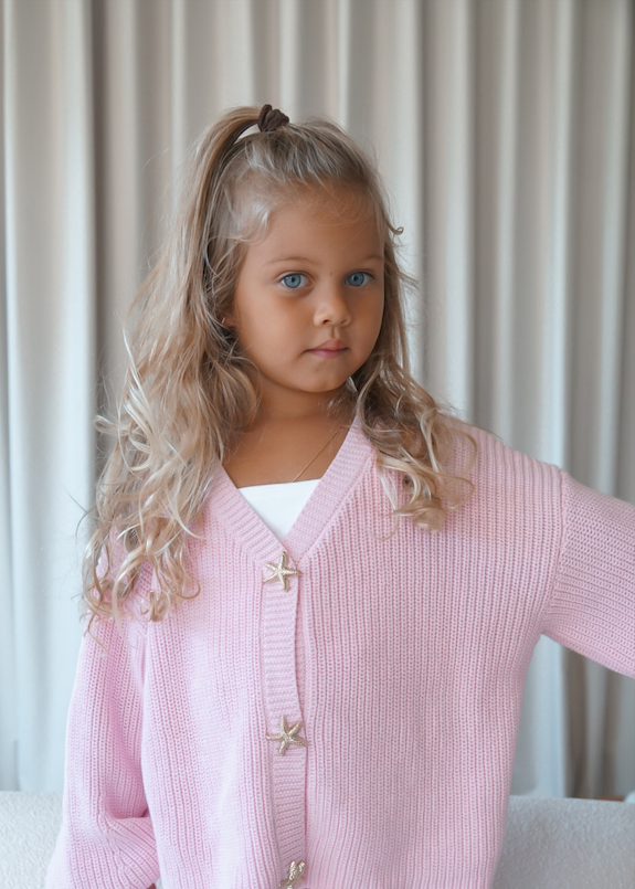 Ariel Knit Set | Baby Pink