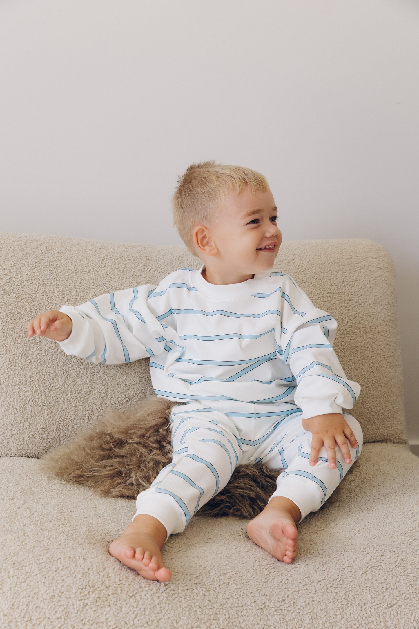 Core Pant | Ocean Stripe