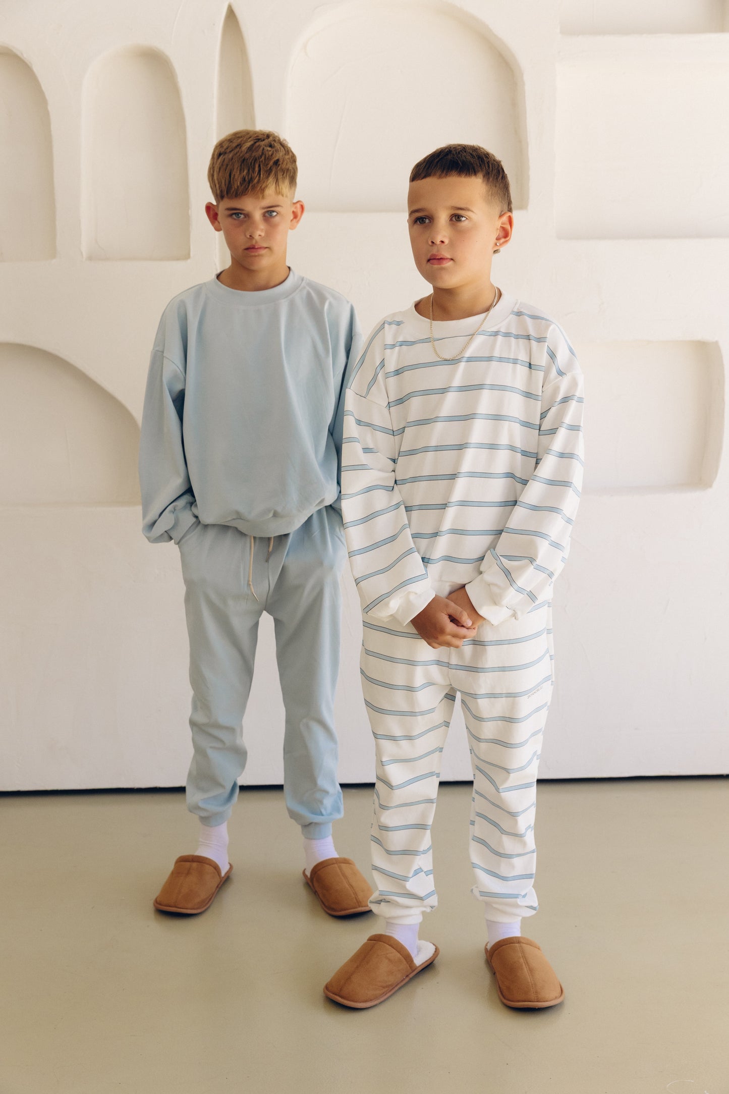 Core Pullover | Ocean Stripe