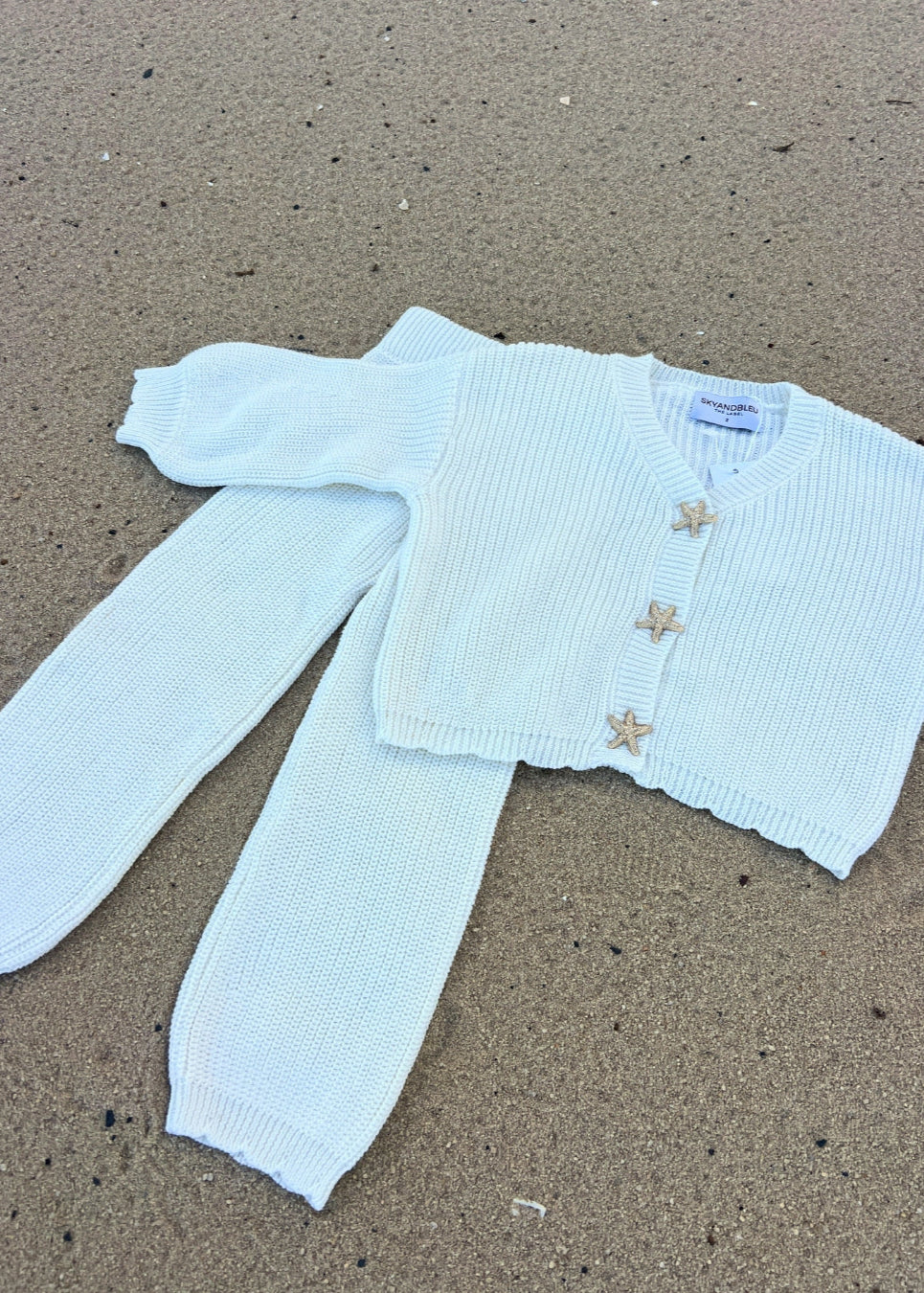 Ariel Knit Set | Pearl