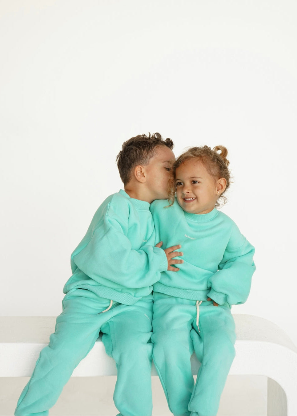 Fleece Jogger Set | Turquoise