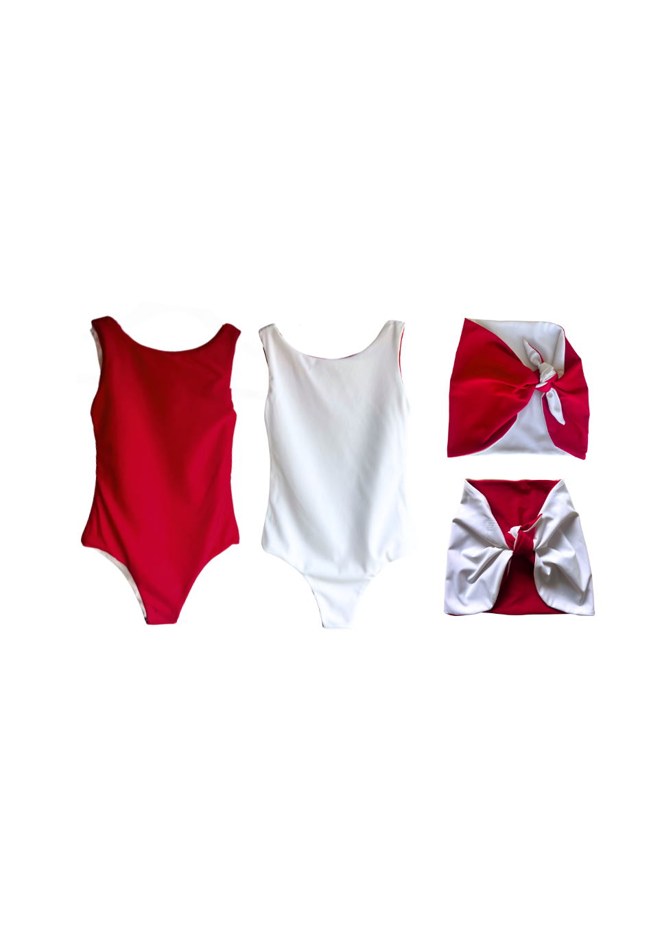 Monroe Reversible swimsuit + Sarong Set