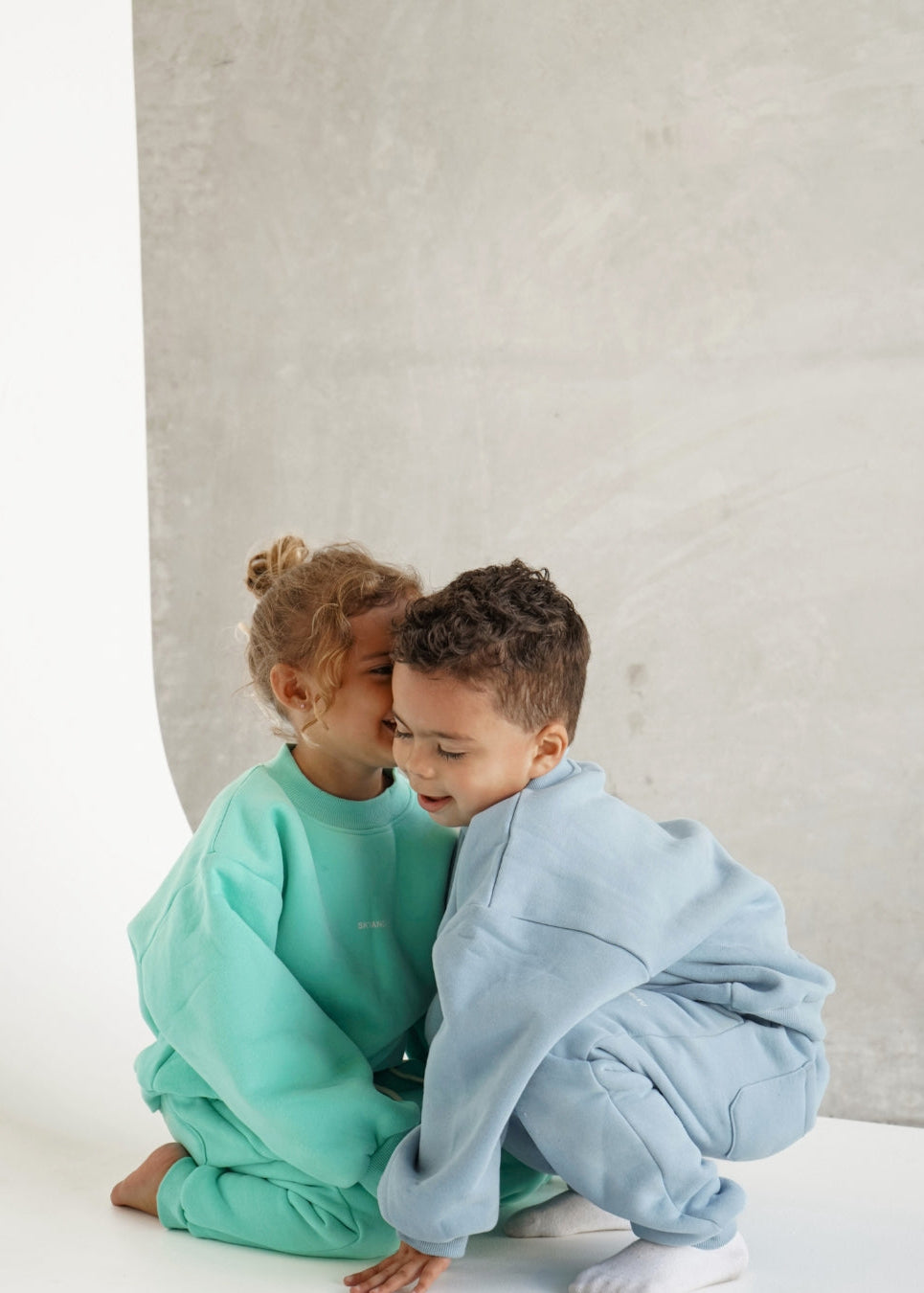 Fleece Jogger Set | Turquoise