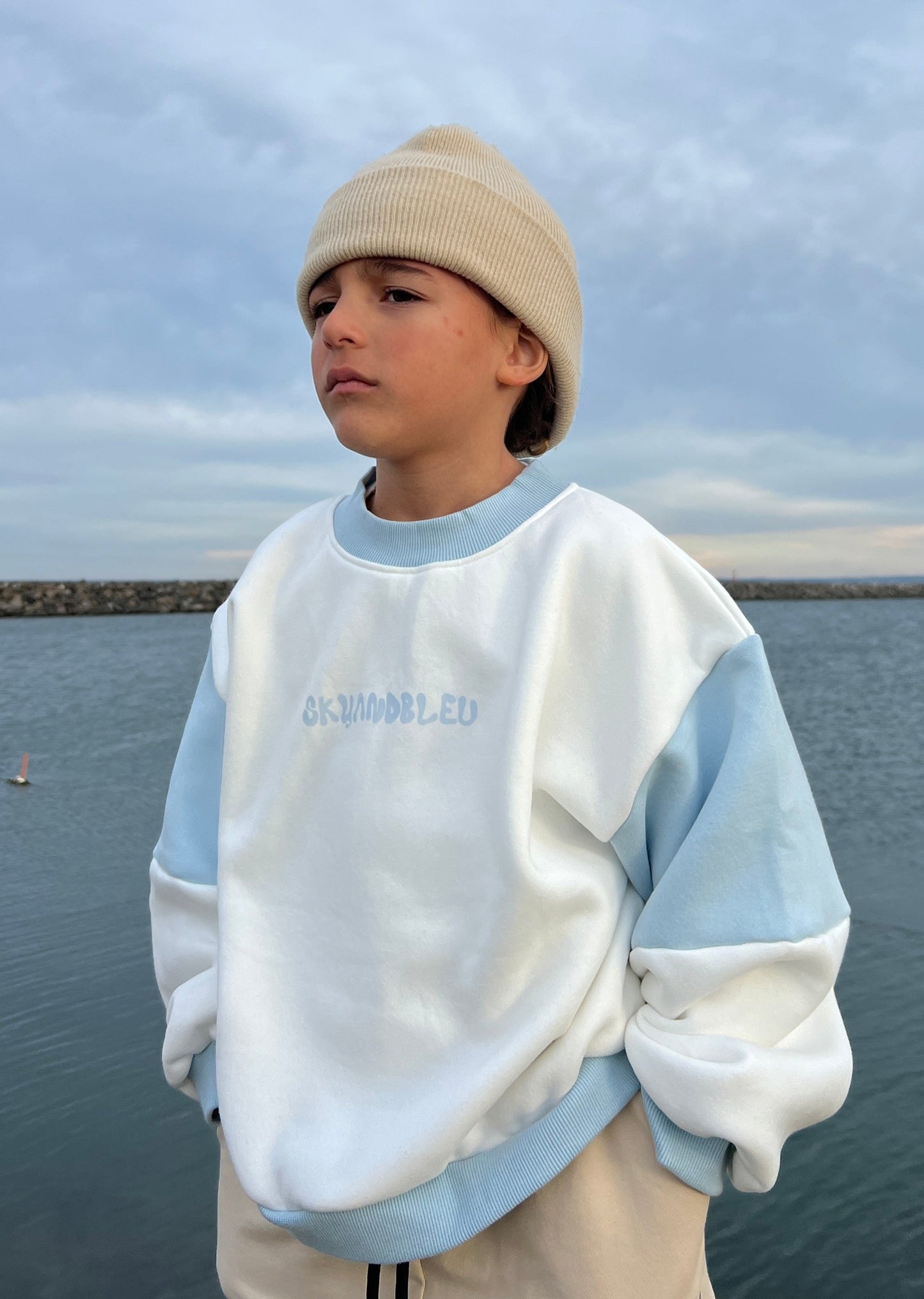 Wavy Baby Jumper | Ocean