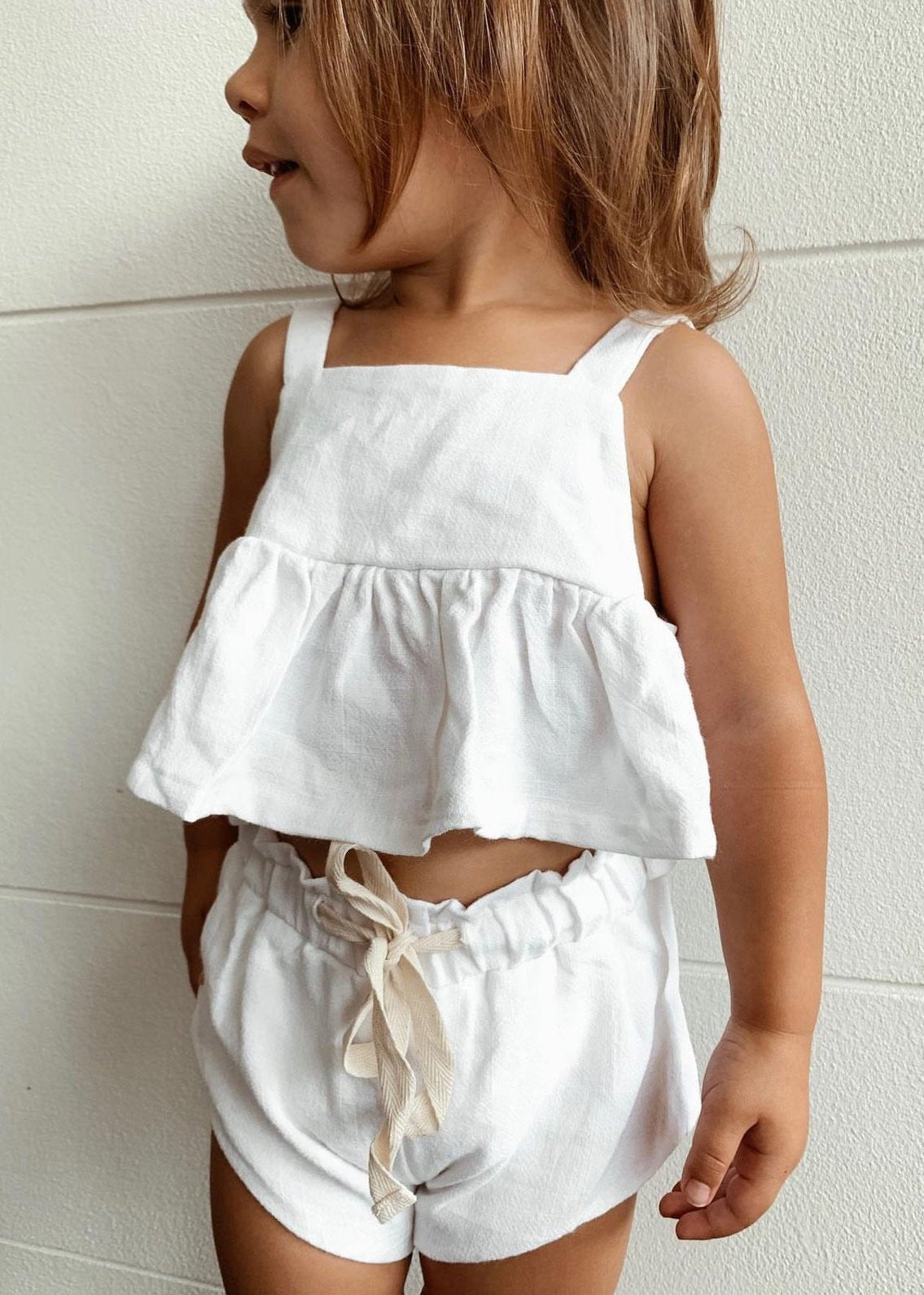 Santorini Linen Set