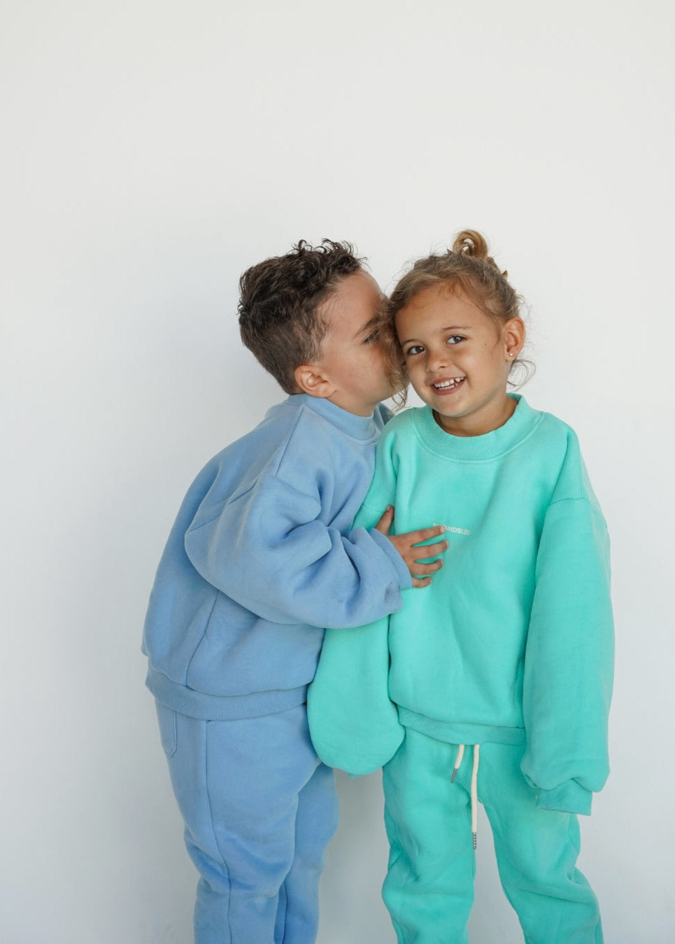 Fleece Jogger Set | Turquoise