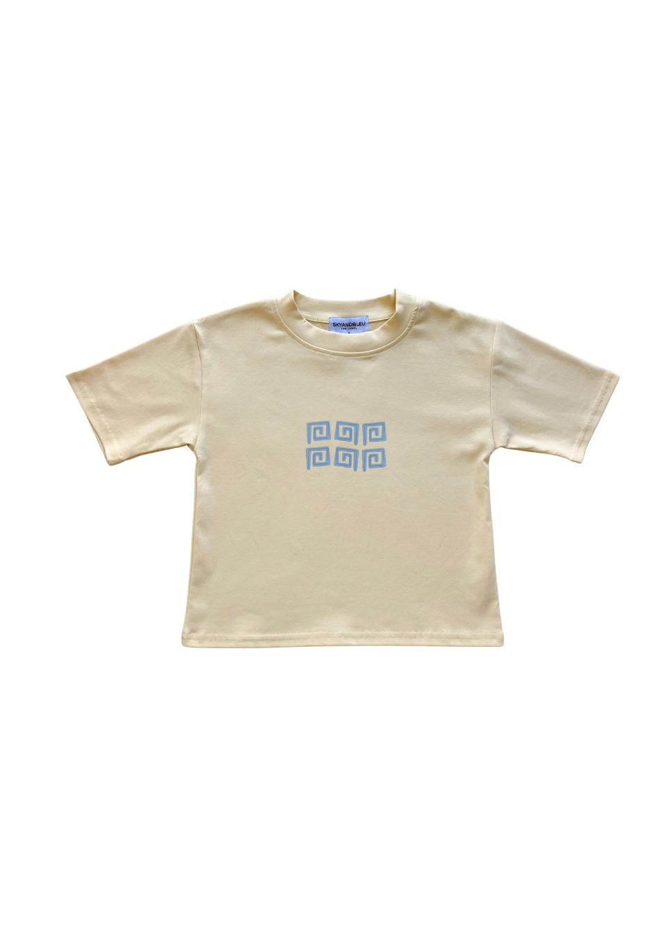 Waves Tee | Lemon