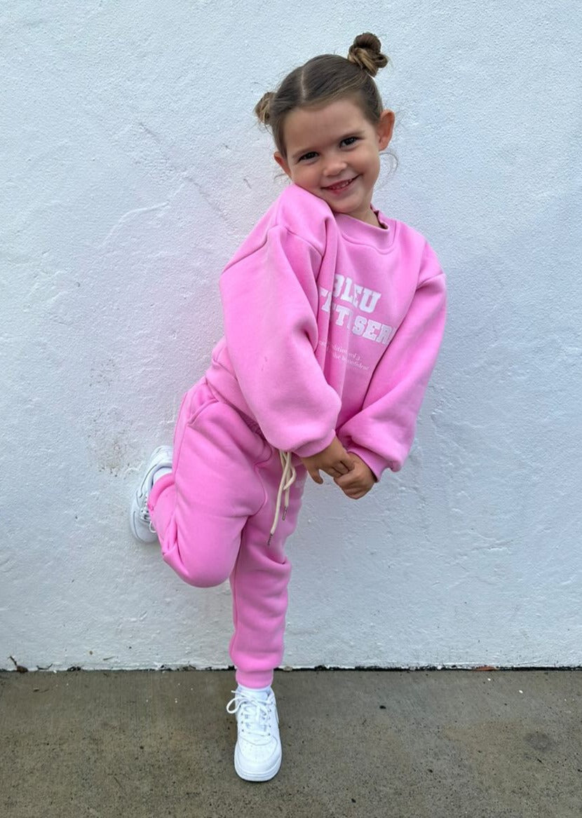 Athlete track set | Fuchsia Pink