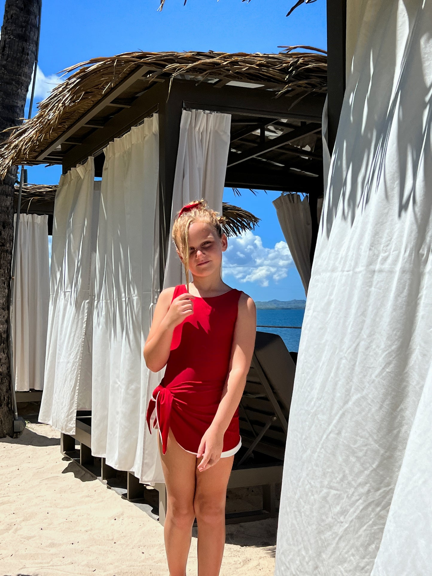 Monroe Reversible swimsuit + Sarong Set