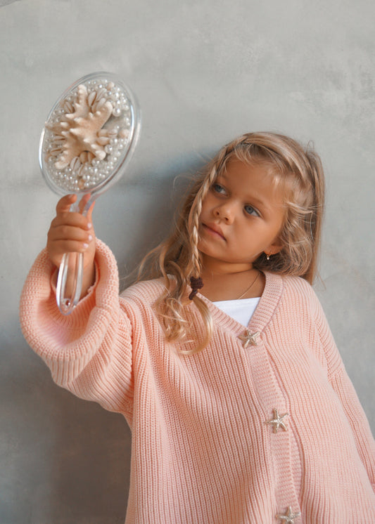 Ariel Knit Set | Coral