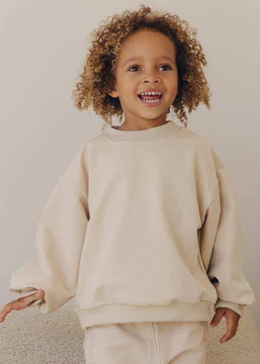 Core Pullover | Beige
