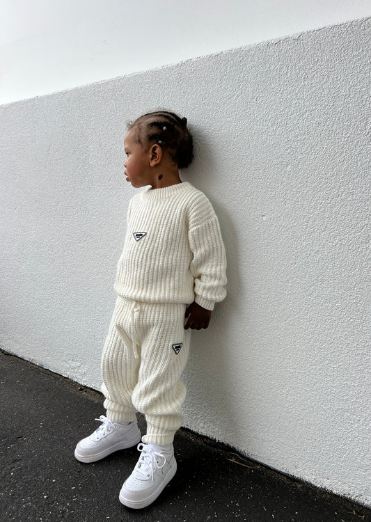 Original Chunky Knit Set | White